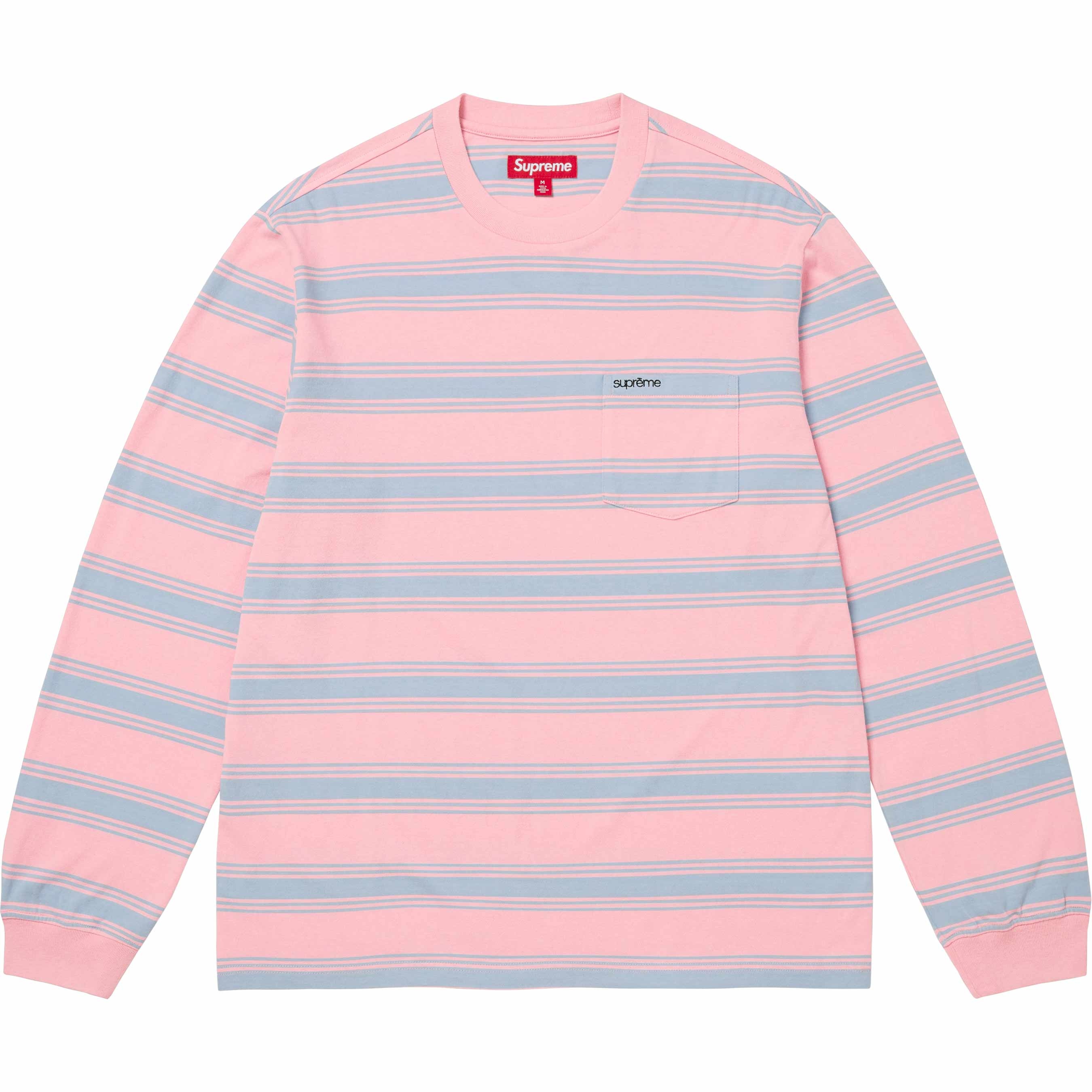 Stripe Pocket L/S Top view 7